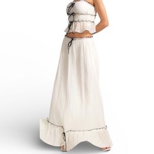 Thirty/Thirty • Two Piece Maxi Skirt Set